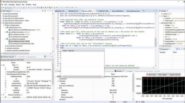 ILOG CPLEX Optimization Studio